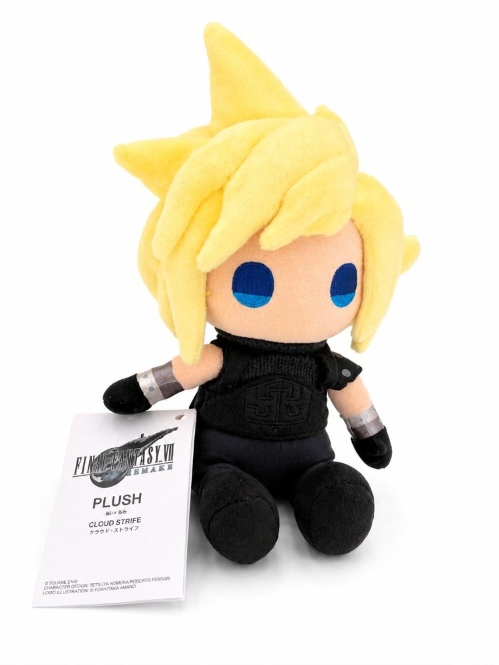 Final Fantasy VII Remake Cloud Strife Plush 8" Square Enix Chibi w/ Tag NWT